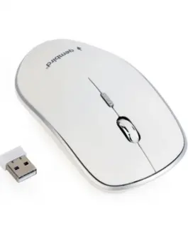 Alternative view of Gembird Wireless optical мишка бял
