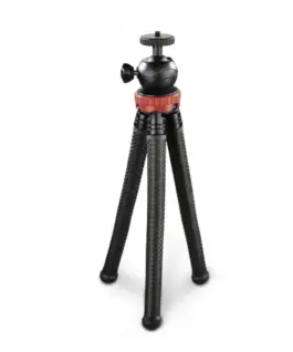Alternative view of Hama Mini tripod 3in1 flexpro 27cm червен