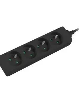 Lanberg Power strip for UPS 1.5 m черен 4XPL
