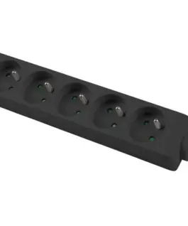 Lanberg Power strip for UPS 1.5 m черен 5XPL