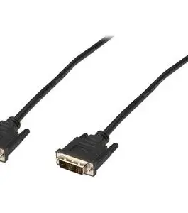 КАБЕЛ DIGITUS - DVI-D 18+1 to DVI-D 18+1 - 20 m - Black - PN AK-320107-020-S
