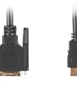 Alternative view of Lanberg кабел HDMI(M)-DVI-D(M) CA-HDDV-10CC-0018-BK 1.8 M черен
