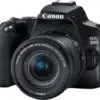 Canon Aparat lustrzanka EOS 250D черен + 18-55S 3454C002