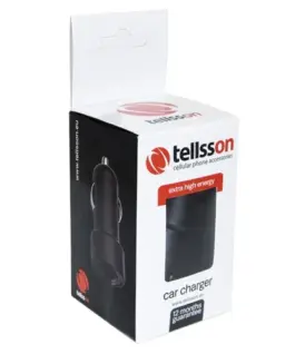 Alternative view of Tellsson зарядно за кола Type C 2A 1.5m черен