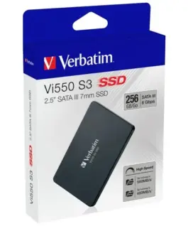 Alternative view of Verbatim SSD Internal 256GB 2,5inch. VI550 S3