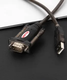 Unitek адаптер USB- 1xRS-232 + адаптер DB9F/DB25M Y-105A