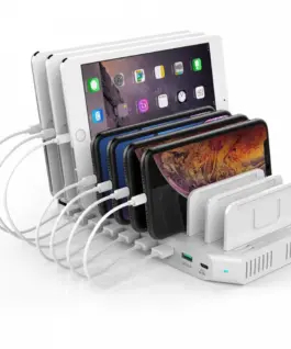 Unitek зарядна станция 10xUSB 160W