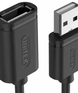 Alternative view of Unitek кабел extenderUSB 2.0 AM-AF, 1.0M, Y-C428GBK