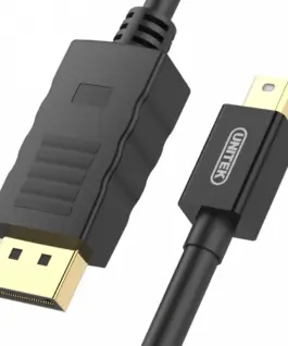 Alternative view of Unitek кабел miniDisplayPort/ DisplayP M/M 2m,Y-C611BK