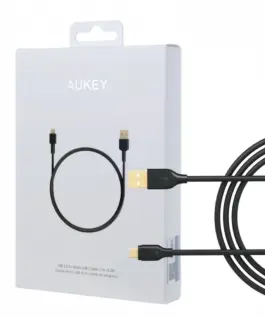 AUKEY CB-MD1 черен quick кабел Quick Charge micro USB-USB | 1m | 5A | 480 Mbps