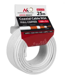 Maclean Antenna Coaxial кабел RG6 25m MCTV-470