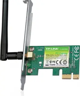 TP-LINK WN781ND 150Mbps Wireless N PCI Express адаптер 1x2dBi (SMA) BOX