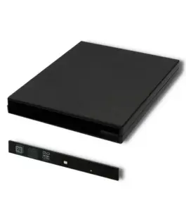 Qoltec Optical driver case CD/ DVD SATA USB2.0 9.5mm