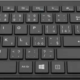 Alternative view of YENKEE Wireless клавиатура Slim YKB 2000 CSBK