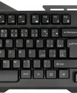 YENKEE Keyboard YKB 3200 SHADOW metal