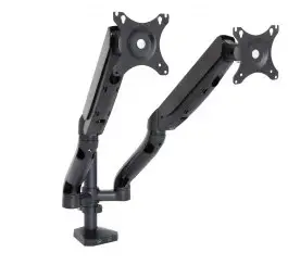 ART Desk holder for 2 LED/LCD monitors 10-32 L-18GD ART 9KG 2xUSB3.0