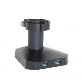 ART Desk holder for 2 LED/LCD monitors 10-32 L-18GD ART 9KG 2xUSB3.0