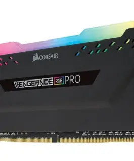 Alternative view of Corsair памет за компютър DDR4 Intel XMP Certified Vengeance PRO RGB 16GB/3200(2*8GB) черен CL16