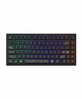 Геймърскa безжична клавиатура Dark Project ALU81A Terra Nova Black RGB