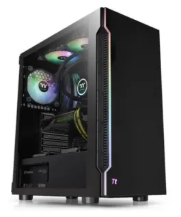 Thermaltake Компютър case - H200 Tempeчервен Glass