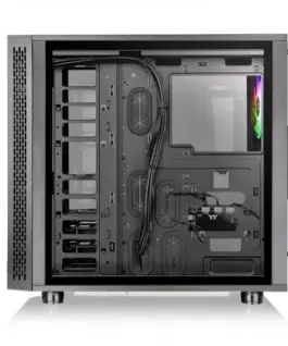 Thermaltake Компютър case – View 31 ARGB Tempeчервен Glass –