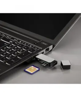 Hama Card reader SD/microSD USB 3.0 silver