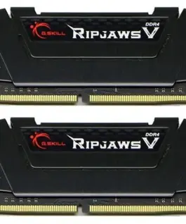G.SKILL памет за компютър DDR4 16GB (2x8GB) RipjawsV 3600MHz CL18 XMP2 черен