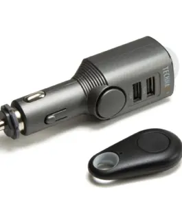 Technaxx Deutschland GmbH & Co. KG TX-100 Car Alarm + USB Carr Charge