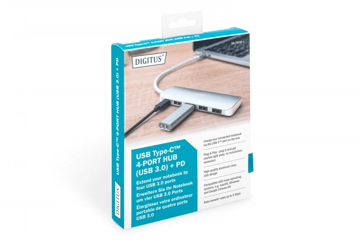 Digitus Hub 4-port USB 3.0 DA-70242-1 - Image 2