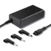 Qoltec Power адаптер designed for HP 65W 3plugs