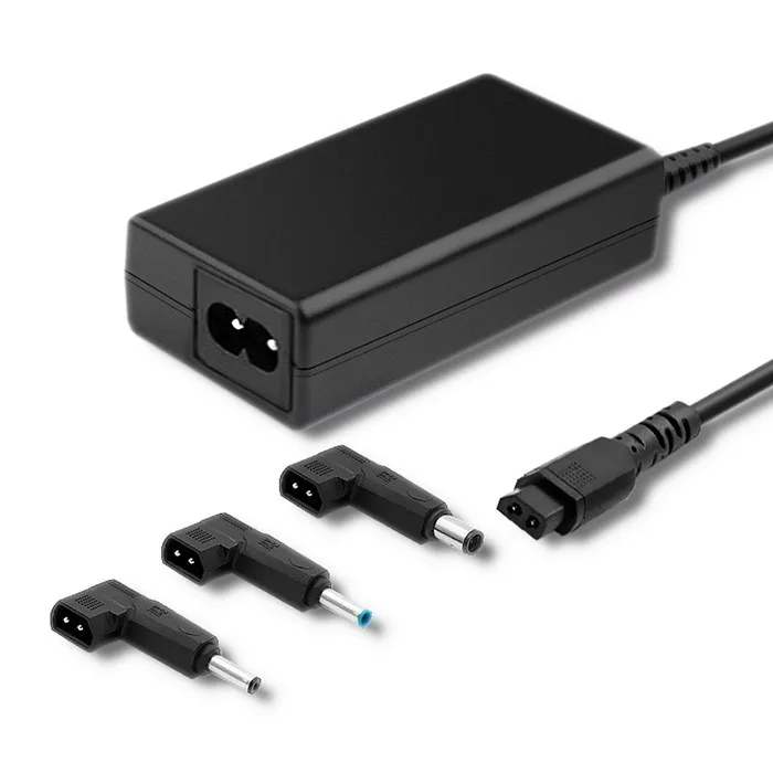 Qoltec Power адаптер designed for HP 65W 3plugs - Image 2