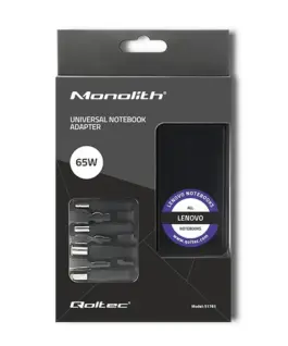 Qoltec Power адаптер designed for Lenovo 65W 4plugs