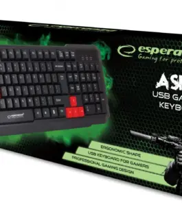 Esperanza Usb клавиатура aspis червен