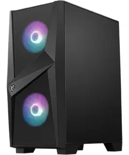 MSI кутия за компютър MAG FORGE 100R ARGB FAN Glass Window 2xUSB