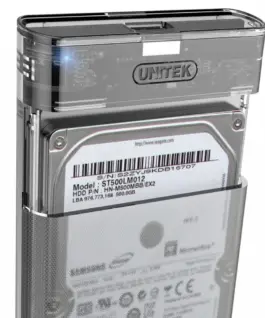 Alternative view of Unitek ENCLOSURE USB3.1 HDD/SSD SATA 6G UASP, S1103A