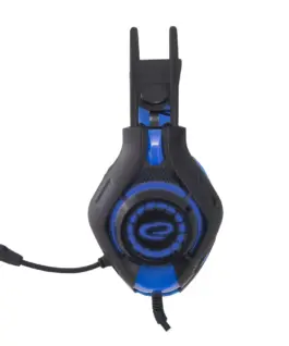 Alternative view of Esperanza Gaming слушалки with microphone deathstrike blue
