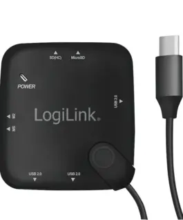Alternative view of LogiLink USB Typ-C, OTG multifunc tion hub and card reade
