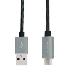 LogiLink Sync and кабел за зареждане USB-A to Micro-B male 2m