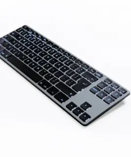 Matias Keyboard aluminum Mac Tenkeyless RGB Space Gray