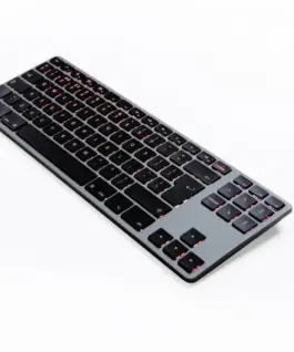 Matias Keyboard aluminum Mac Tenkeyless RGB Space Gray