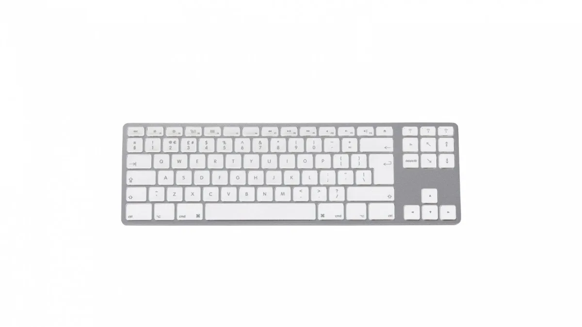 Matias Keyboard aluminum Mac Tenkeyless bluetooth Silver