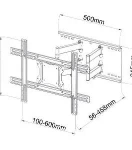 ART ART lcd holder AR-87 40-80 60 kg vert/horiz.