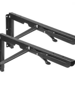 Maclean Wall-Mounted Folding Shelf Bracket MC-876