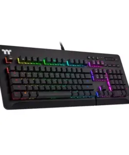 Thermaltake Gaming клавиатура eSports Level 20 GT RGB черен Cherry MX Silver