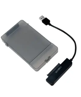 LogiLink USB3.0 to 2.5 SATA адаптер with case
