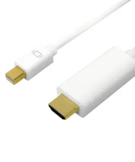 LogiLink Mini DisplayPort to HDMI 4K 3m бял