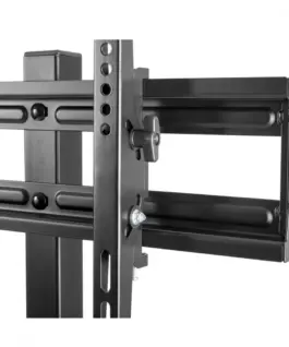 Maclean Slim TV Floor Stand Wit h Shelf MC-865