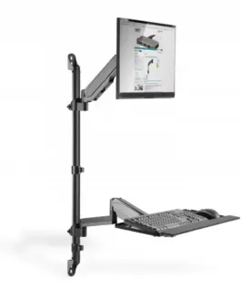 Alternative view of Digitus Wall Mount LCD+Keyboard DA-90372