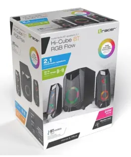 Tracer Speaker 2.1 Hi- Cube RGB Bluetooth
