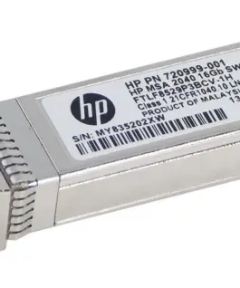 Alternative view of Hewlett Packard Enterprise MSA 16Gb SW FC SFP 4szt. XCVR C8R24B